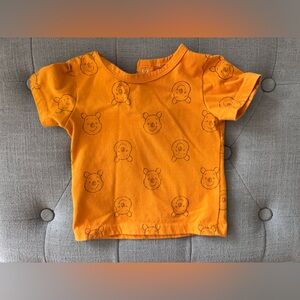 Pooh Graphic Print Baby Boy T-Shirt Logo Size 12M-Shirt
